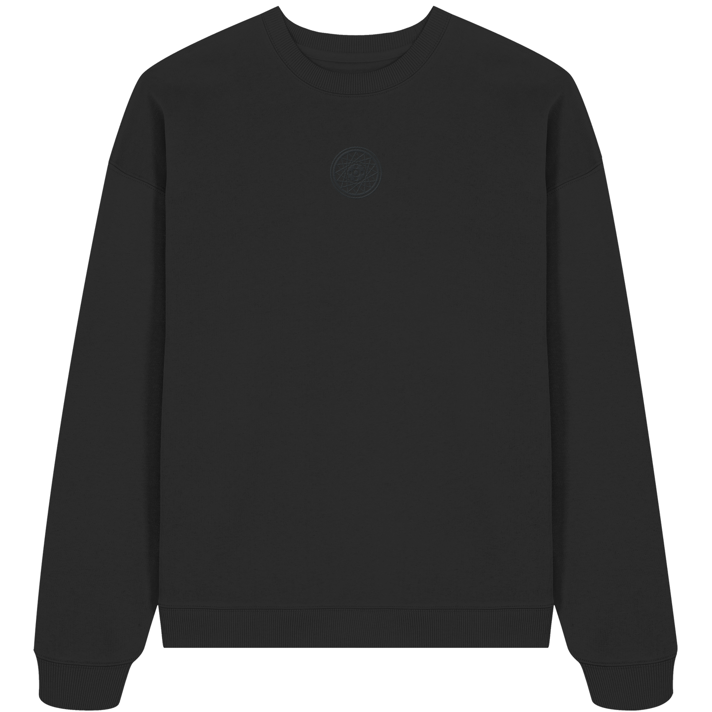 Organic Oversize Sweatshirt - Embroidery