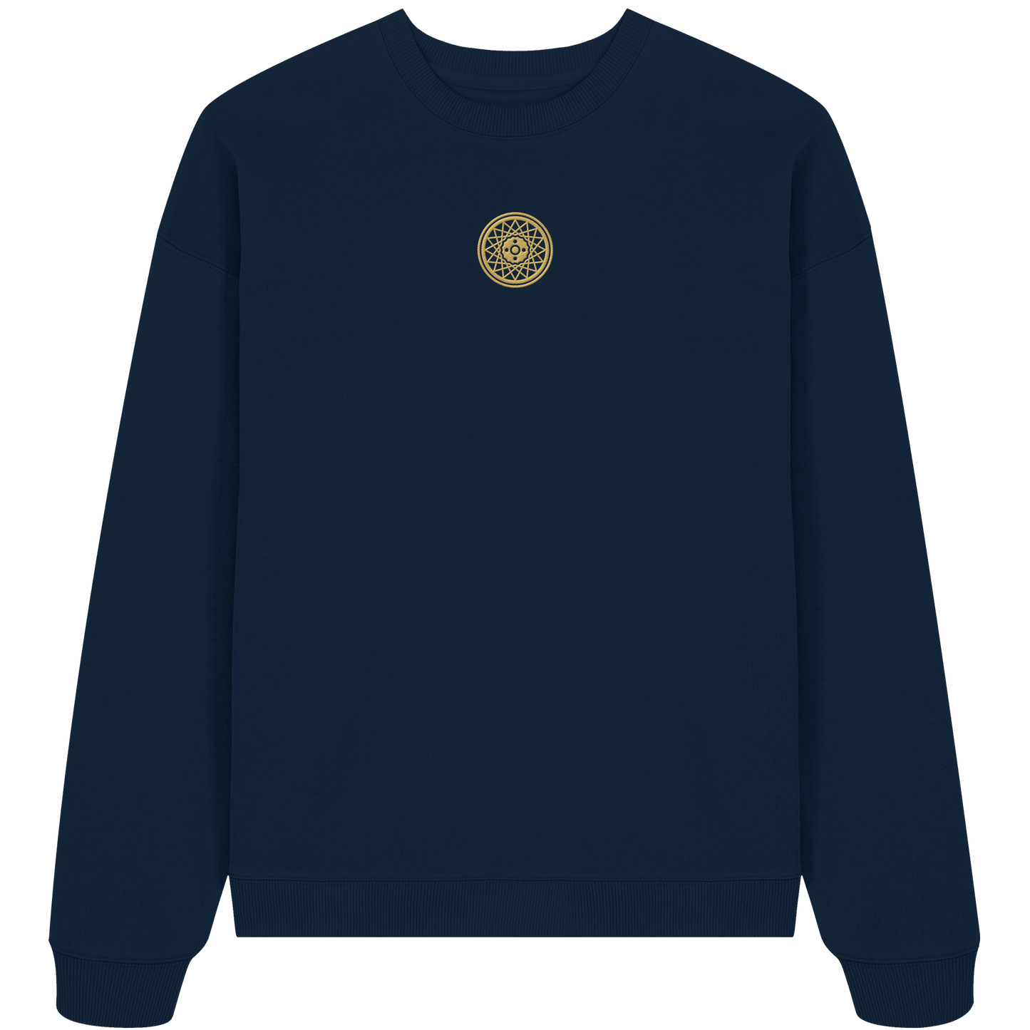 Organic Oversize Sweatshirt - Embroidery