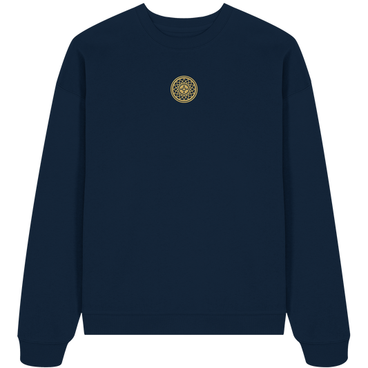 Organic Oversize Sweatshirt - Embroidery